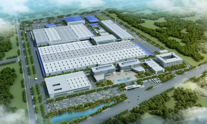 Заводи пӯлоди Prefab EHSS барои паркҳои саноатии автомобилӣ