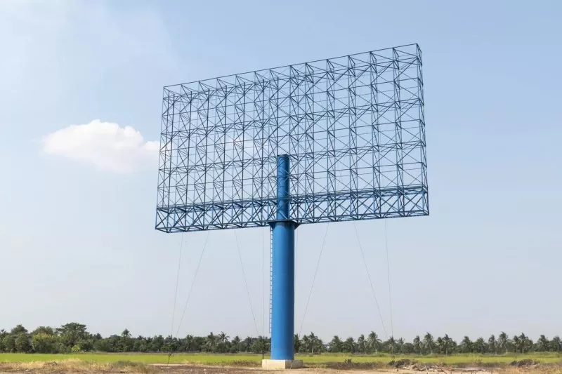 Steel Billboard Structure
