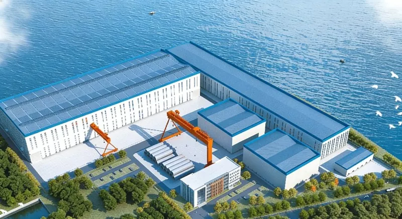Steel Structure Offshore Wind Power Factory