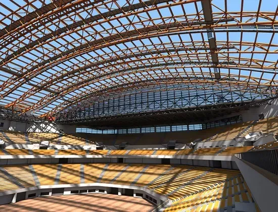 Варзишгоҳи чаҳорчӯбаи фазоӣ аз пӯлоди калон